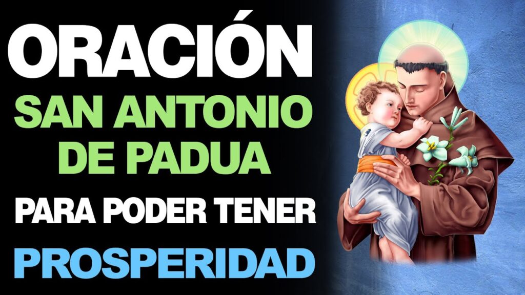 Oraciones a San Antonio para el trabajo y la prosperidad económica